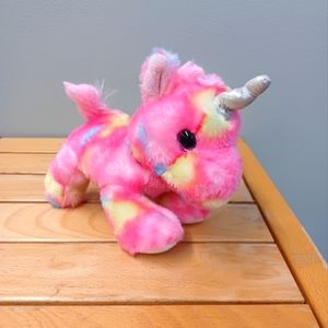 ✓Aurora Pink Unicorn Plush Stuffed Soft Toy Beanbag Pony Horse Toy 6" fairy core
